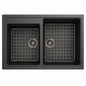 Stainless Steel Gunmetal Sink Grid for Carysil Vivaldi N200