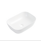 455x320x135mm Matte White Above Counter Ceramic Basin