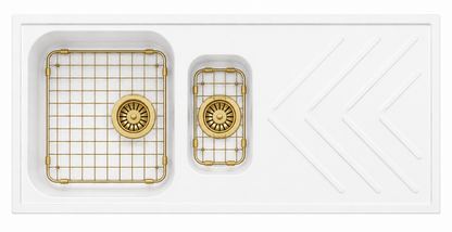 Stainless Steel Gold Sink Grid for Carysil New Beethoven D150