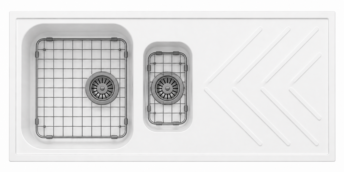 Stainless Steel Gunmetal Sink Grid for Carysil New Beethoven D150