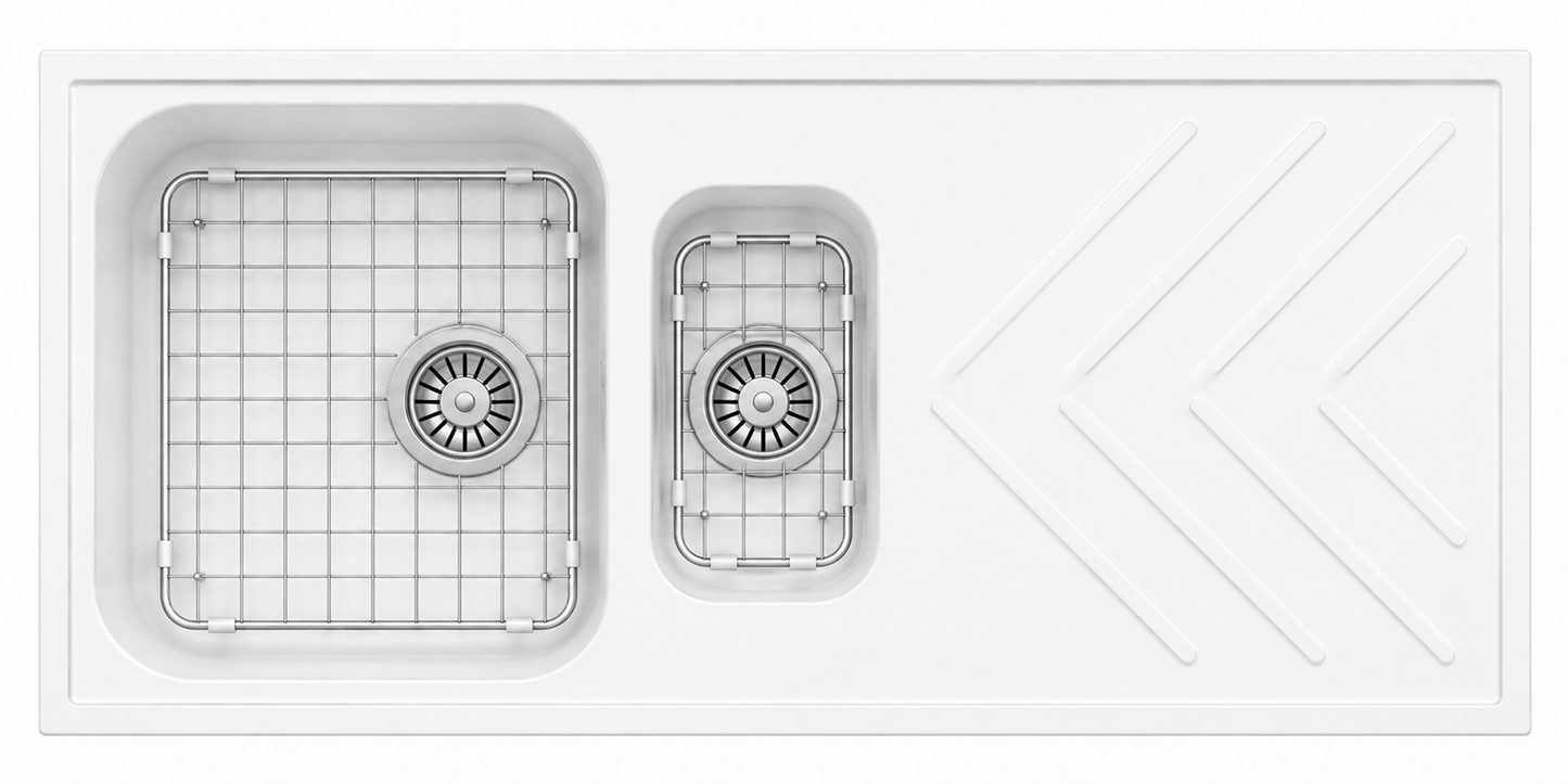 Stainless Steel Chrome Sink Grid for Carysil New Beethoven D150
