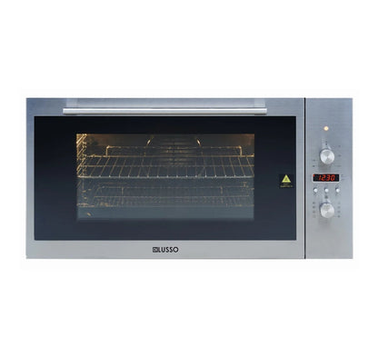 900mm Dilusso Stainless Oven + Ceramic Cooktop + Concealed Rangehood + Dishwasher Kitchen Appliance Package
