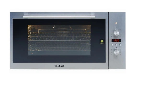 900mm Dilusso Stainless Oven + Gas Cooktop + Concealed Rangehood + Dishwasher Kitchen Appliance Package