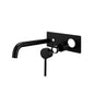 LUCID PIN Series Black Spout Mixer Trim Kit Only (match CLPS)