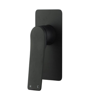 RUSHY - Black Wall Mixer