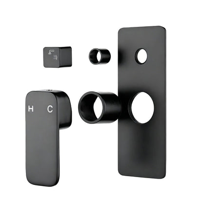 IVANO Series Black Diverter Mixer Trim Kit (match CLPD)