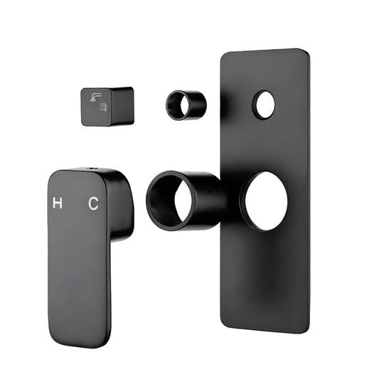 IVANO Series Black Diverter Mixer Trim Kit (match CLPD)