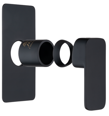 IVANO Series Black Wall Mixer Trim Kit (match CLPM)