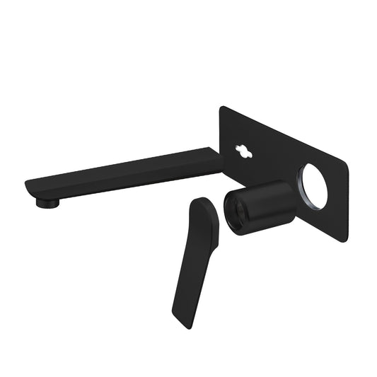 RUSHY Series Black Spout Mixer Trim Kit (match CLPS)