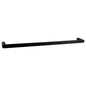 RUSHY Black Single Towel Rail 800mm