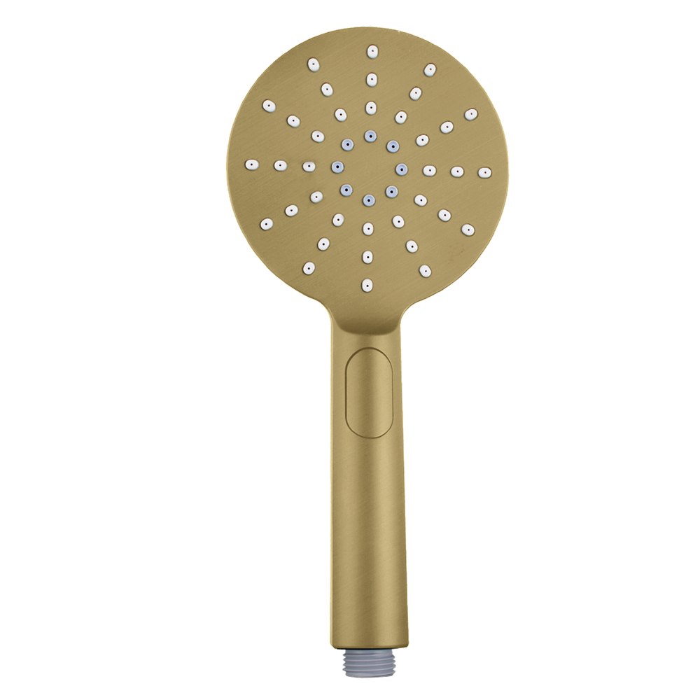 Brushed Brass 3 Functions Handheld Shower