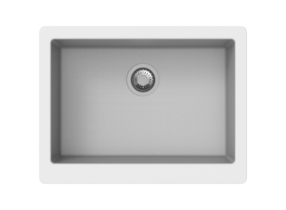 865x540x229mm White Granite Butler Sink Single Bowl Farmhouse Kitchen Laundry Sink Apron Front