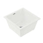 Kitchen Sink 38x38cm Granite Stone Sink Single Bowl White