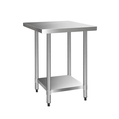 760x760mm Stainless Steel Kitchen Bench 430