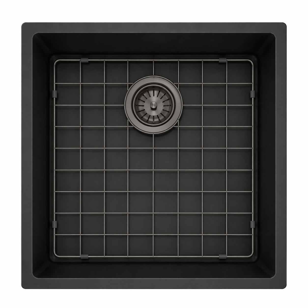 Stainless Steel Gunmetal Sink Grid for Carysil Salsa