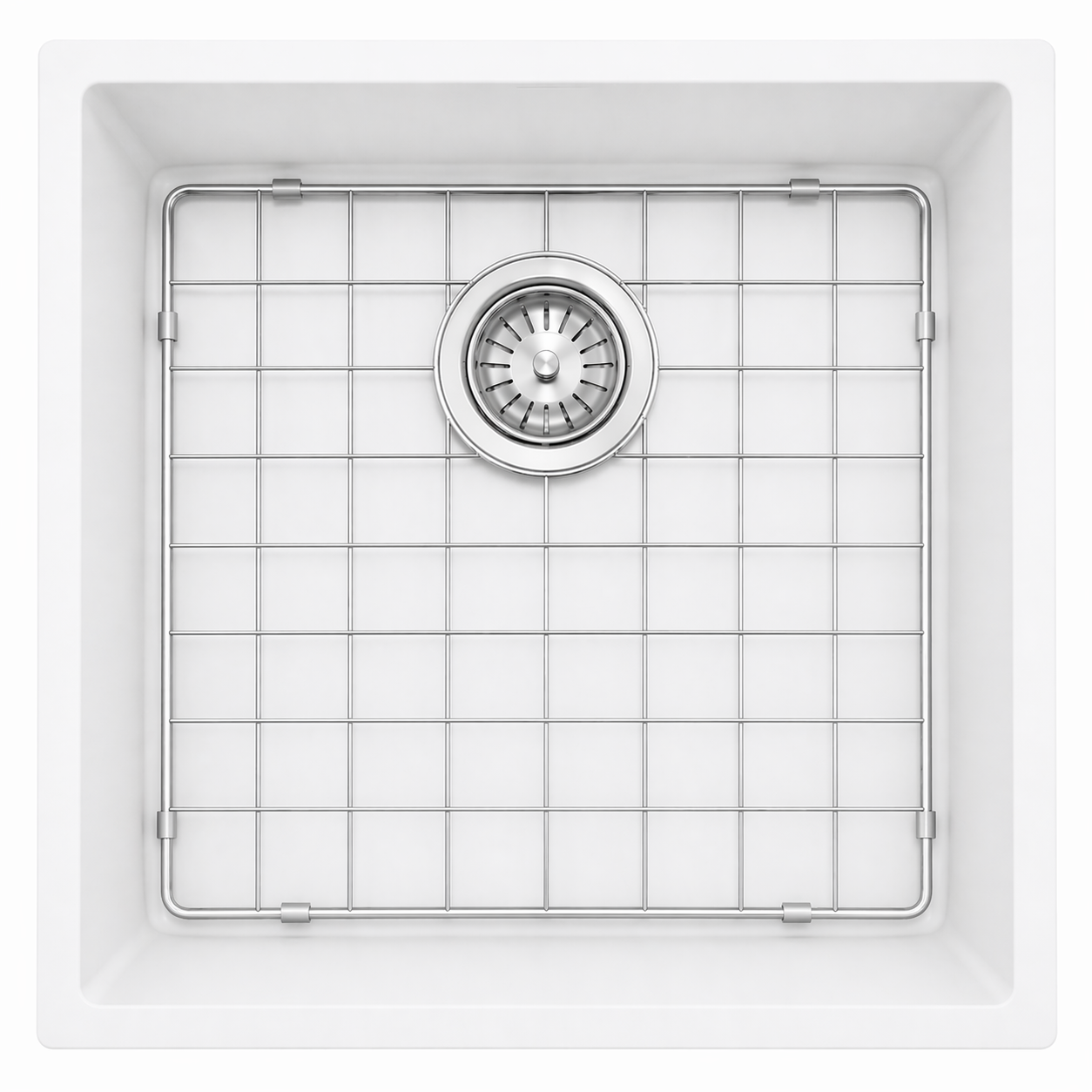 Stainless Steel Chrome sink grid for Carysil Salsa