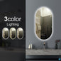 Oval Shape Backlit LED Mirror 600x900mm