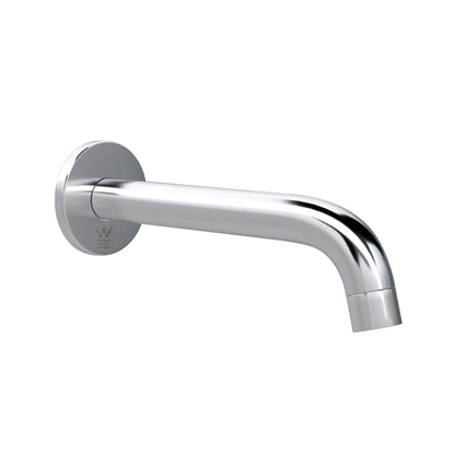 Bathroom Mixer Spout Wall Bath Tap Round Shower Bathtub Chrome