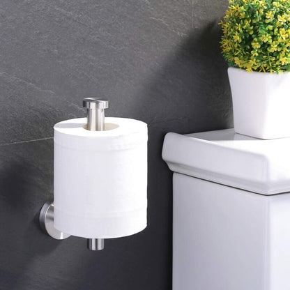 SUS304 Stainless Steel Wall Mounted Toilet Paper Holder Bathroom Polished Finish A2175S12