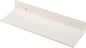 2 pieces - Wall shelf - Shower shelf - shelves - 30CM - carbon steel - white - floating - for bedroom, bathroom, kitchen, living room, office