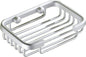 Soap Holder - Soap Dishes for Bathroom-Space Aluminum-Soap Basket Storage Racks-Soap Dish Holder Wall Mounted-Soap Holder-Soap Dish-Silver-Screw Drill Installation With Screws-For Storage Soap Sponge Brush - 8.5*13.5*3.5cm