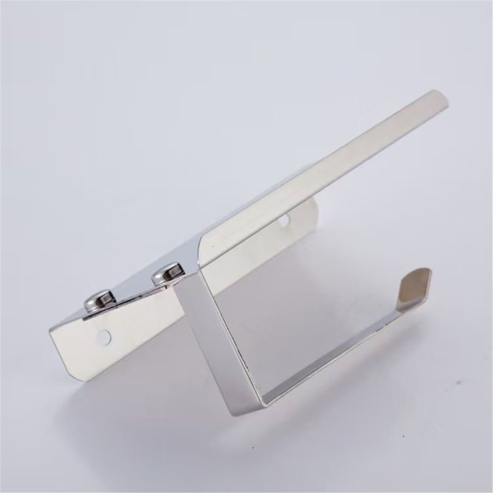 Toilet Paper Holder, Stainless Steel Bathroom Tissue Roll Holder,Screw Wall Mount Tissue Holder for Bathroom Washroom,Modern Toilet Paper Holder Rustproof