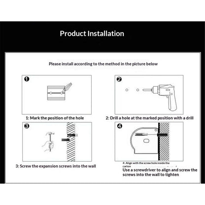 Toilet Paper Holder, Stainless Steel Bathroom Tissue Roll Holder,Screw Wall Mount Tissue Holder for Bathroom Washroom,Modern Toilet Paper Holder Rustproof