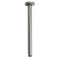 Gunmetal Round 300mm Brass Shower Arm Ceiling Mount Extension Dropper For Head
