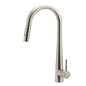 Brushed Nickel Pull Out Kitchen Tap Sink Mixer Faucet Spout 2 Modes Spray Outlet