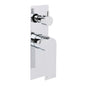 Watermark Chrome Square Shower Mixer Diverter Tap Valve For Shower Combo Spout