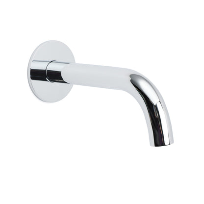 Polisehd Chrome Round Curve Faucet Water Outlet Swivel Bath Tub Filler Spout Set