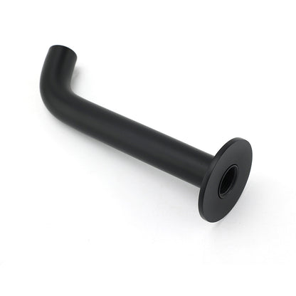 Matt Black Round Basin Faucet Bubble Water Outlet Stainless Steel Bath Tub Spout