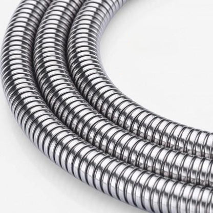 3m Shower Hose - Stainless Steel Shower Hose Silver Silver