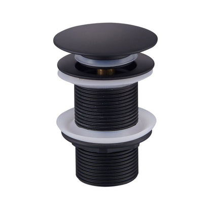 Pop up Drain, Pop up Drain Without Overflow, Universal Pop up Sink Drain, Sink Drain, Black Drain for Sink and Sink
