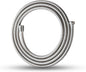 Shower Hose, 120 in Kink Free Stainless Steel Extra Long Shower Hose Replacement, Flexible Handheld Shower Head Hose Extension for Pet Bathing Cleaning, Nickel Gray