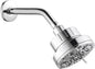 Shower Arm 10 in Bundle with 9 Mode Filtered Shower Head, Chrome