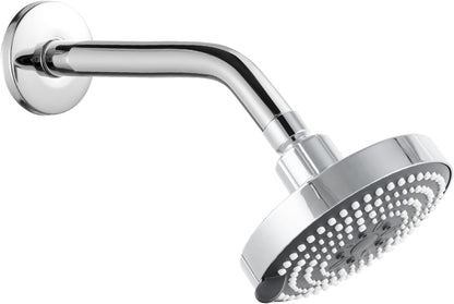 Shower Arm 10 in Bundle with 6 Mode Shower Head, Chrome