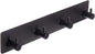 Black self-adhesive towel hooks - Bathroom on the wall - No drilling required - Specifically for shower areas - Heavy-duty wall hooks, self-adhesive towel rails - adhesive wall hooks - Stainless steel self-adhesive hooks - Suitable for kitchens-doors-keys