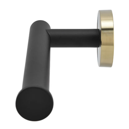 Wall Mounted Toilet Paper Holder 304 Stainless Steel Tissue Roll Holder for Bathroom Toilet Black Gold