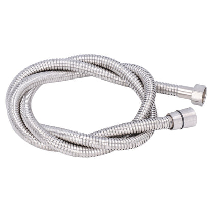 Stainless Steel Shower Hose Explosion Proof G1/2 Shower Head Hose for Bathroom Silver 1.5m/4.9ft