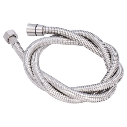 Stainless Steel Shower Hose Explosion Proof G1/2 Shower Head Hose for Bathroom Silver 1.5m/4.9ft