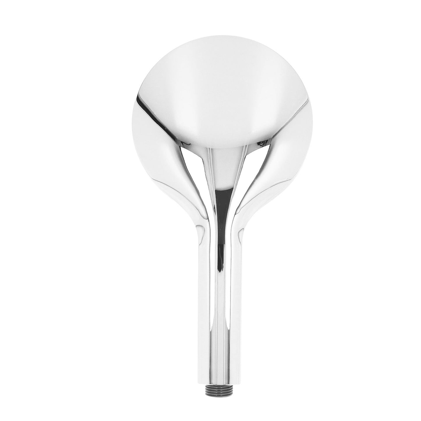 Handheld Shower Head High Pressure G1/2 Thread ABS Electroplated Showerhead for BathroomSilver