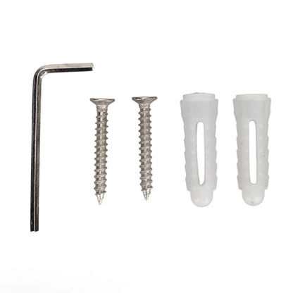Towel Ring Space Aluminum Modern Round Hand Towel Holder Bath Hardware for Balcony HotelBlack