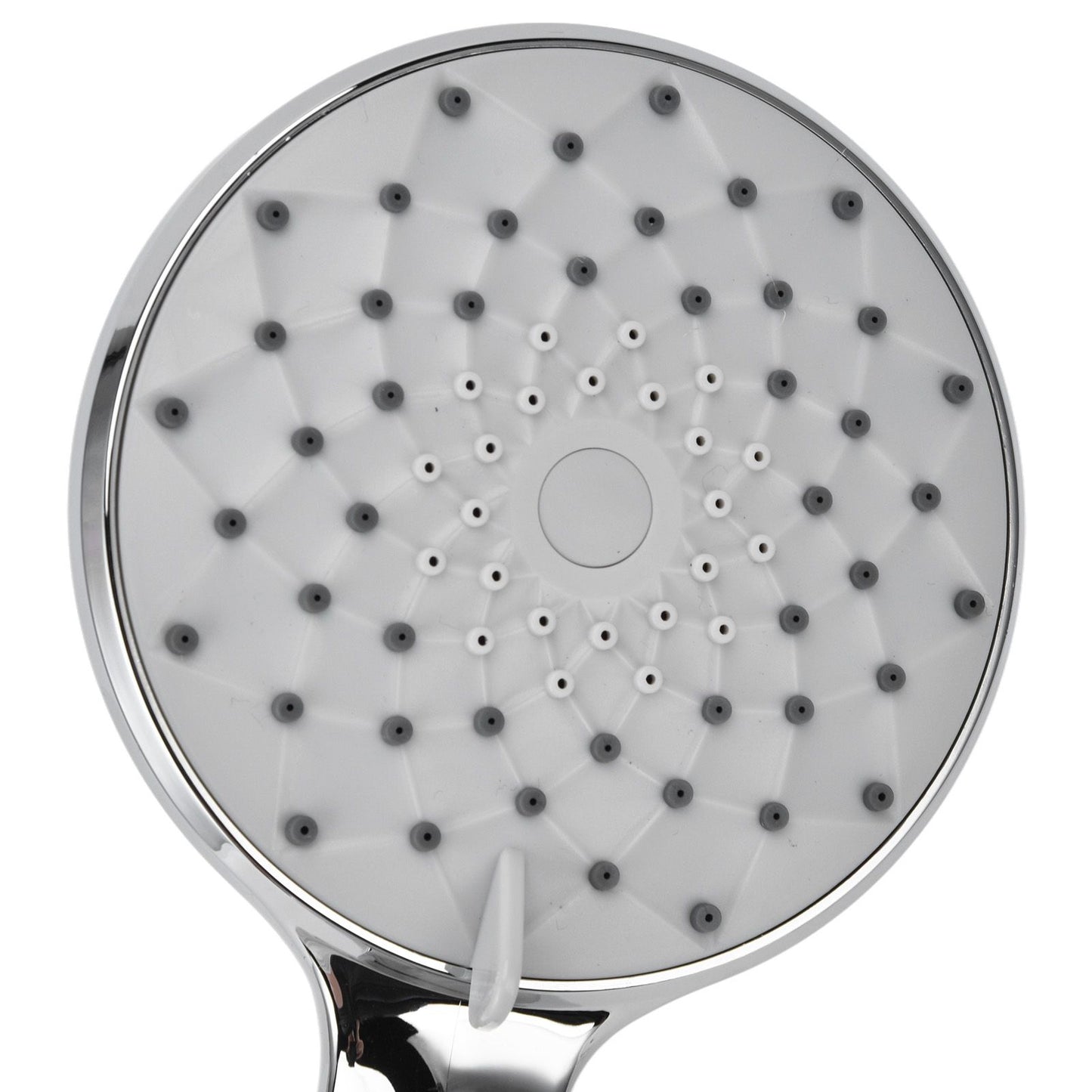 High Pressure Handheld Shower Head Set 5 Spray Settings Detachable Anti Clog Rain Showerhead for Household Bathroom Hotels