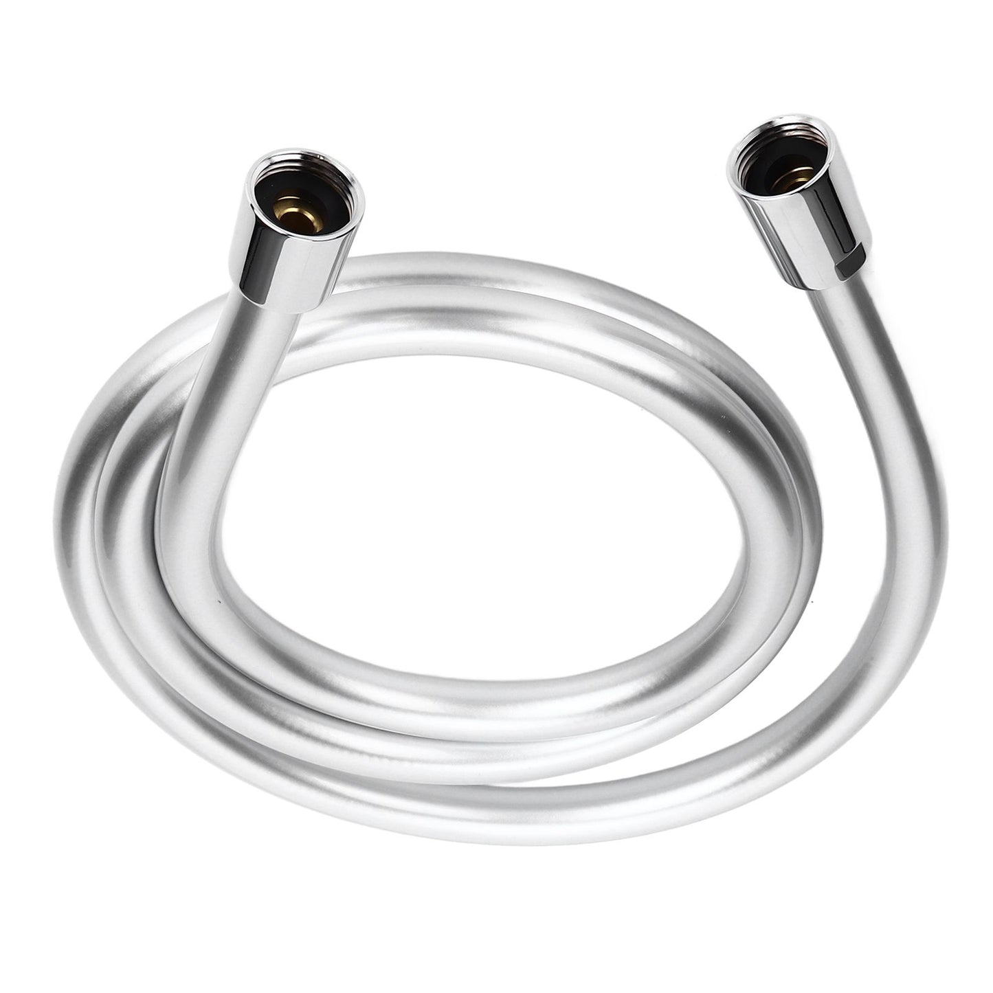 Shower Head High Pressure Hose PVC Shower Tube Anti Explosion with G1/2 Thread for Household Bathroom