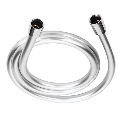 Shower Head High Pressure Hose PVC Shower Tube Anti Explosion with G1/2 Thread for Household Bathroom