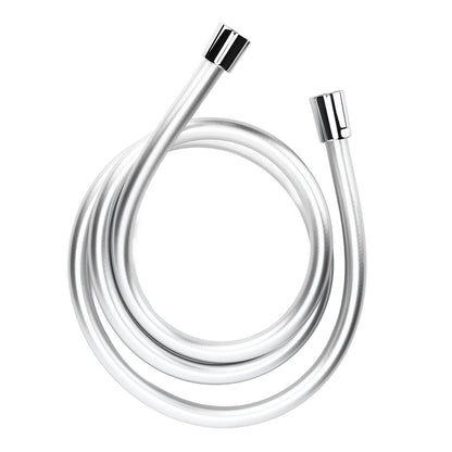 Shower Head High Pressure Hose PVC Shower Tube Anti Explosion with G1/2 Thread for Household Bathroom