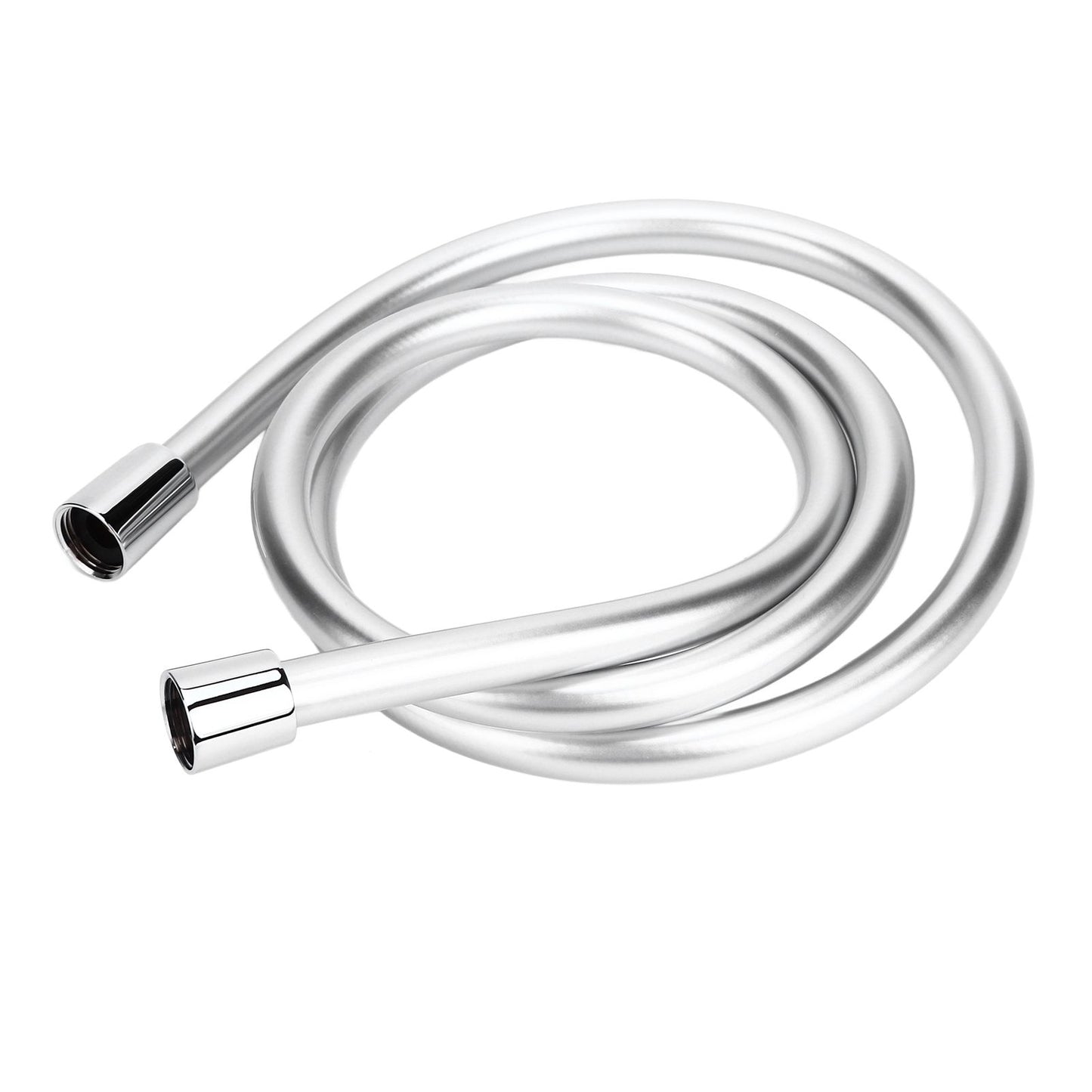 Shower Head High Pressure Hose PVC Shower Tube Anti Explosion with G1/2 Thread for Household Bathroom