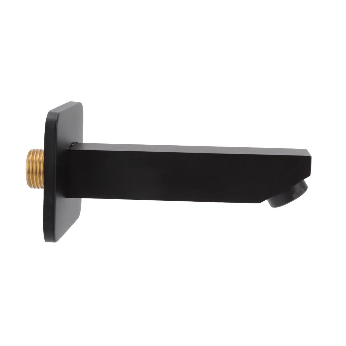 G1/2 Copper Bathtub Faucet Concealed Seamless Bathroom Tub Spout for Bathroom Black