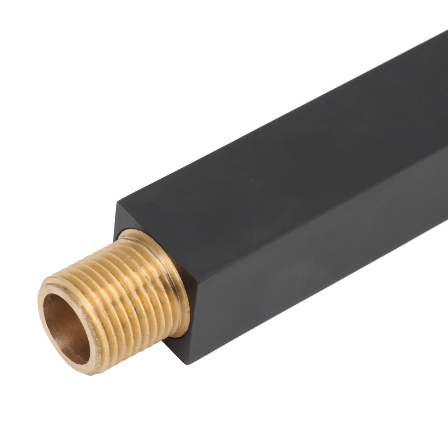 G1/2 Copper Bathtub Faucet Concealed Seamless Bathroom Tub Spout for Bathroom Black